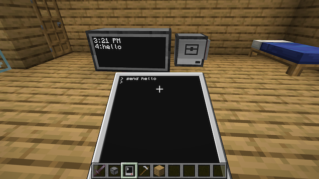 ComputerCraftでモデム通信